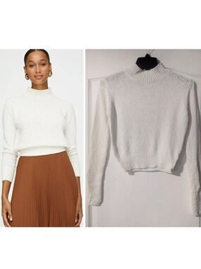 Aritzia Wilfred | Corteta Sweater In Avorio Ivory